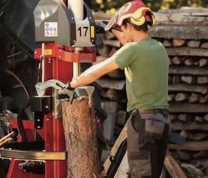 Fendeur de bûches électriques, pour tracteur, thermiques