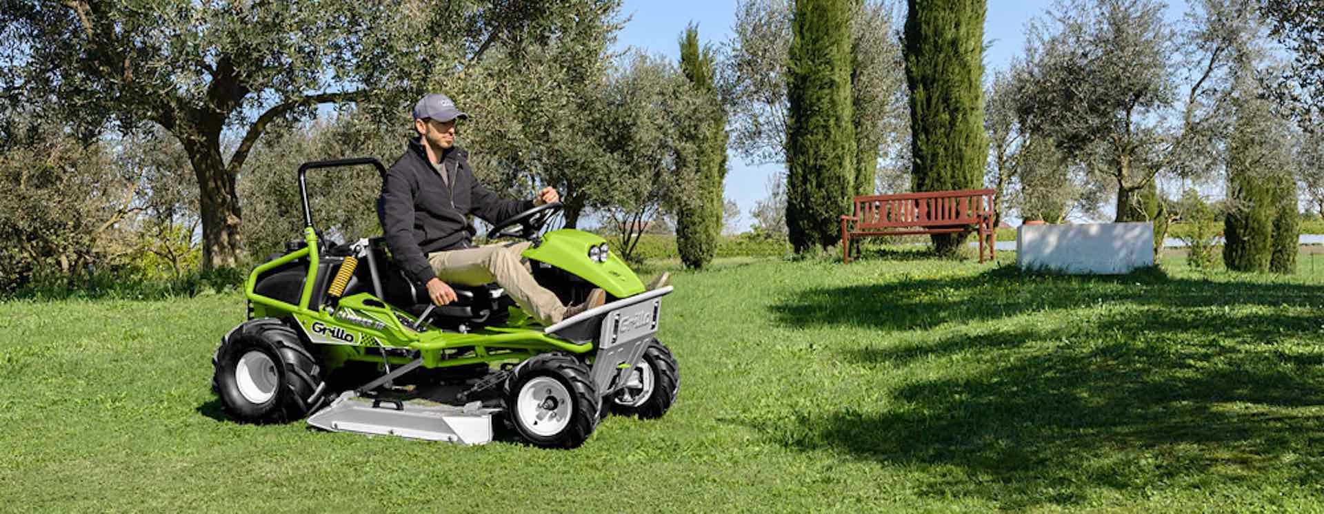 Débroussailleuse autoportée Grillo Climber