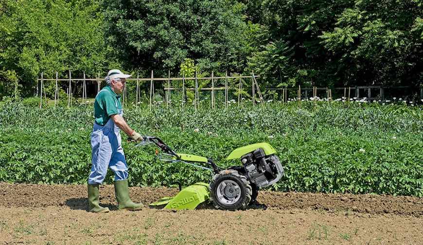 Grillo motoculteur pour les professionnels