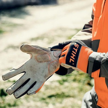 Stihl vêtements, chaussures, casque, gants… de travail et de protection